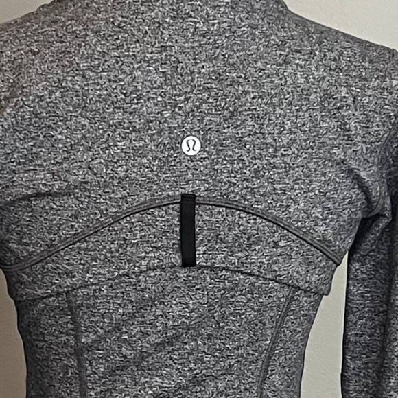 lululemon Women's Define Jacket Size 0 Heather Gray Luon - Picture 7 of 7